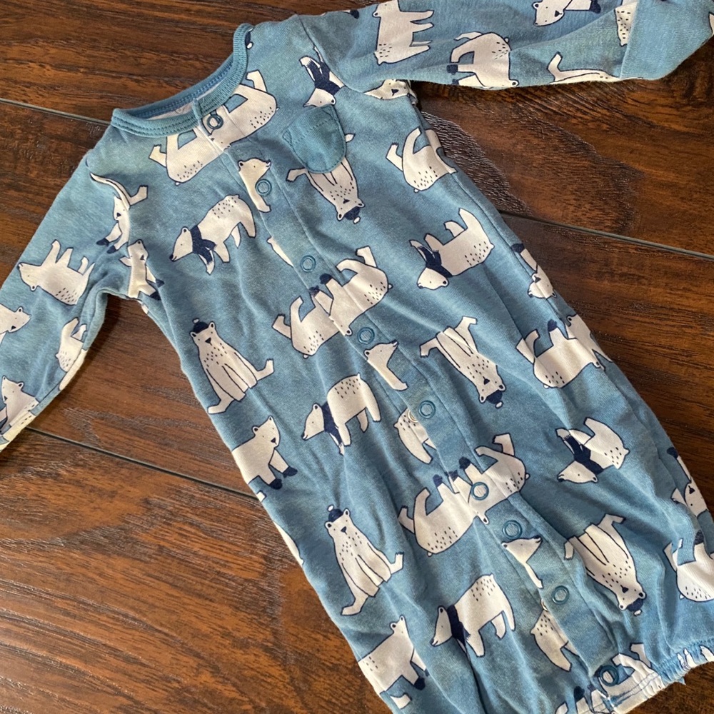 Convertible Carters Baby Gown